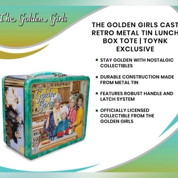 ✨ Collectible Golden Girls Lunchbox - Picture 7 of 17